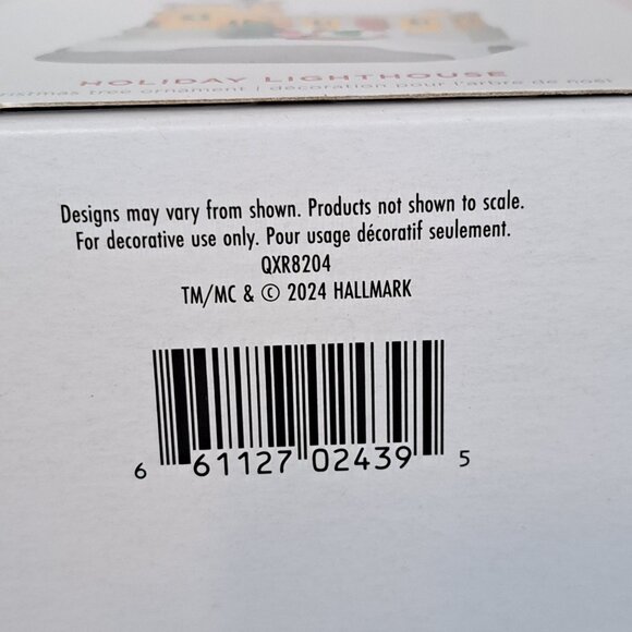 NIB 2024 Hallmark Keepsake Holiday Lighthouse Ornament - 13th in Series - Picture 8 of 12